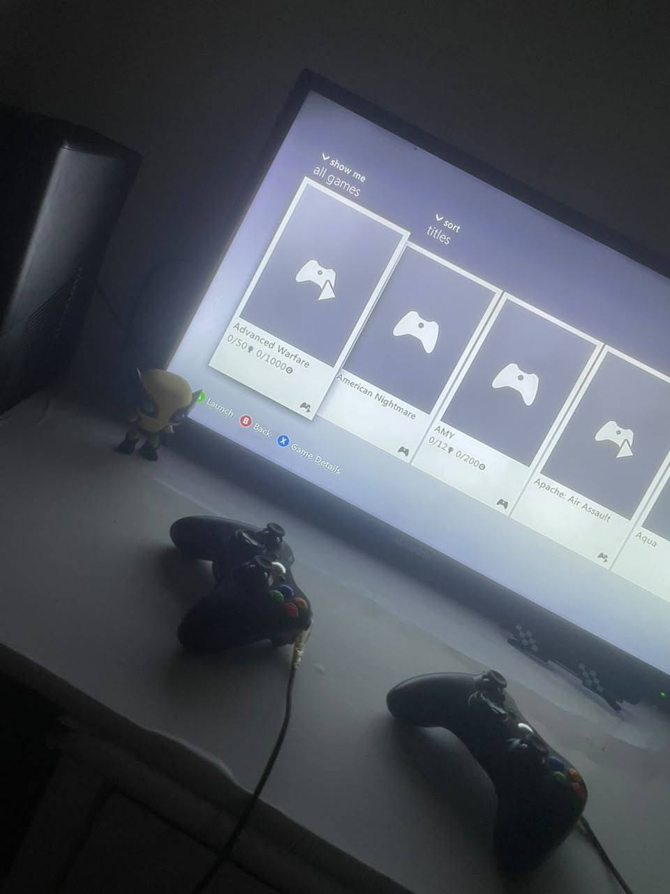 اكس بوكس 360 مهكر سعر 90 الف وبي مجال بي141 لعبة من ضمنهم gta5 وبيس وفيفا وردد ردمشن ورزدنت ايفل 4 وبلاك اوبس 2، والتوصيل داخل سبع البور


**إذا كنت صاحب هذا الإعلان وتريد حذفه لأي سبب، رجاءا أرسل رسالة إلى الدعم الفني**