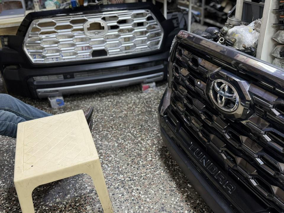 كراج. تويوتا  لتجارت. الادوات  الاحتياطيه.
بغداد العلاوي شارع 6  وسط الشارع.  

دعاميه اماميه. تاندره. بلاتينيوم. 2025. زيروو كامله   ‭
                               اسود. شذره 

  0771 359 0359‬ باسم ابو مريم 
    اي ستفسار تواصل خاص ❤️ 

         .   
    
الشارقه صناعيه 6 ضواحي بغداد
الصجعه.  شركت الهلال المنير . 

يوجد توصيل الى جميع محافضات العراق 

#سيكويا  #لاندكروز. #تاندره. #باترول.  #ارماده. 
#لكزس. #برادو. #QX56. #فورنر. #تاكوما
