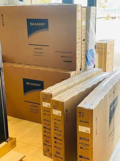 ✅تصفية مخازن ارخص من الجملة🔇
شاشه شارب ياباني الاصلي وكاله وضمان 
حجم ٣٢ ب 95
حجم ٤٣ ب 185
🛑عدد قليل باقي لحك عليهن
للحجز 💙 ‏‪***********‬‏
