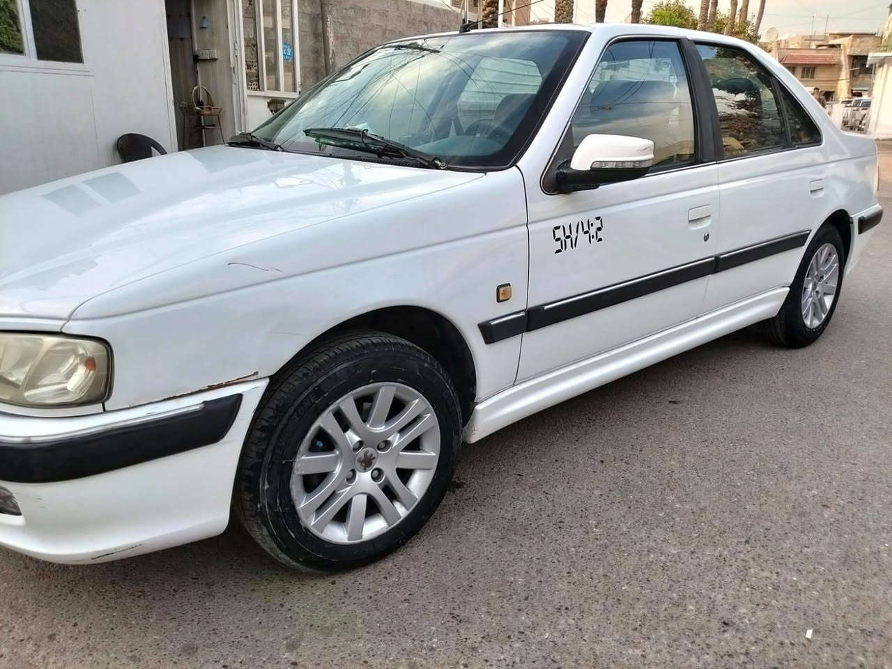 بيجو بارس موديل ٢٠ على وضع الشركه بيه طعجه ازغيره موضحه بالصوره السعر ٦٦ وبيه مجال  مكاني بغداد الهاتف ***********
