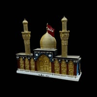 مجسم رائع يصور مرقد الإمام الحسين (ع) بتفاصيل دقيقة وجميلة. يتميز بالل...