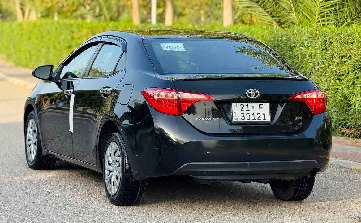 سلام عليكم ‎
كورلا : 2019 LE
ماشيه : 85 MI
الون: BLACK
‎المواصفات
‎شاشة لمس
‎تبريد لمس
‎تحكم ستيرن
‎تثبيت سرعة
‎اشايربالمري
نظام ايكو
 رادارامامي
حجربيئه بلاد
‏‎كشنات مخمل
‎تخم تايرجديد 
حجربيئه بلاد
‏‎لايتات زينون بلادي
ضرره جاملغ باب
صور سونار ب منشور
ايرباك فقط برده راجع 
رقم سنويه هزه جديد
رقم سليمانيه شرط تحويل 
~~~~~~~~~~~~~~~~~~~~
السعر: 93 بيه مجال بسيط
‎للاستفسار: ***********
