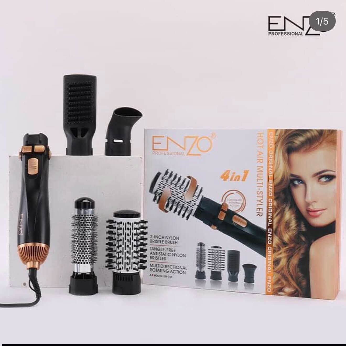 إذا تعبتي من السشوار واللفافات… الحل كله بهالجهاز 😍🔥

جهاز ENZO 4in1
يجفف + يصفف + يلف + يعطي حجم بنفس الوقت! 💁‍♀️✨

💥 4 رؤوس مختلفة لكل ستايل
💥 دوران تلقائي يسهّل التصفيف
💥 نعومة ولمعة مثل الصالونات
💥 يوفر وقتج وجهدج

يعني من هسه لا صالون ولا تعب… كلشي بإيدج 💅🔥

السعر /45 )الف نسبه الفين 

 الاصلي 😍
فرع 2


**إذا كنت صاحب هذا الإعلان وتريد حذفه لأي سبب، رجاءا أرسل رسالة إلى الدعم الفني**