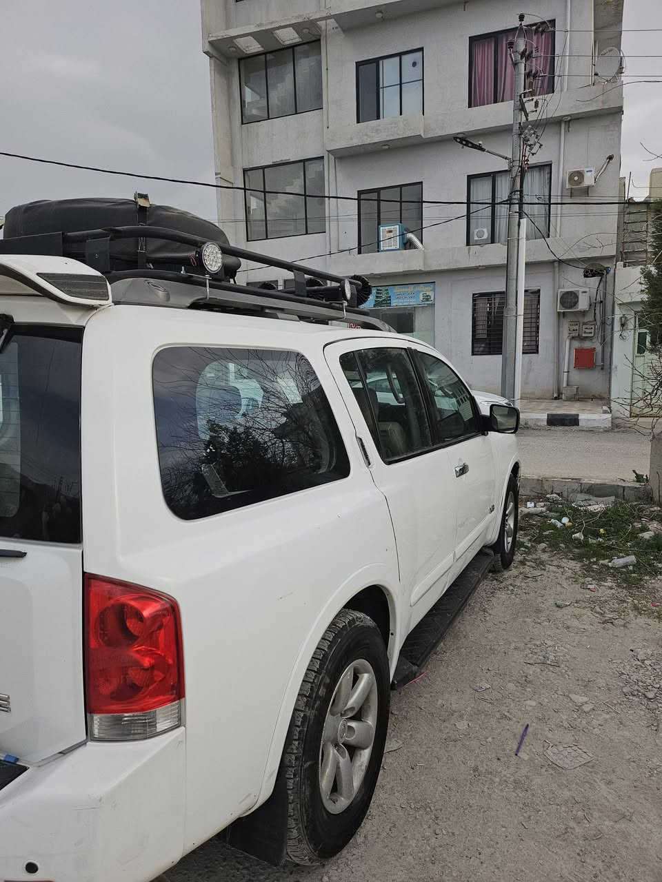 ارمادا ٢٠٠٨ للبيع او مراوس بسياره صالون محرك بي تبخير من الصلنصه فقط كير صدر تبريد كله تمام بيها منضومة غاز ١٠٠ لتر سنويه ٢٠٣٠ الهزه لشهر ٩ يرادلها دعاميه اماميه السعر ٧٢ وبيها مجال ***********
