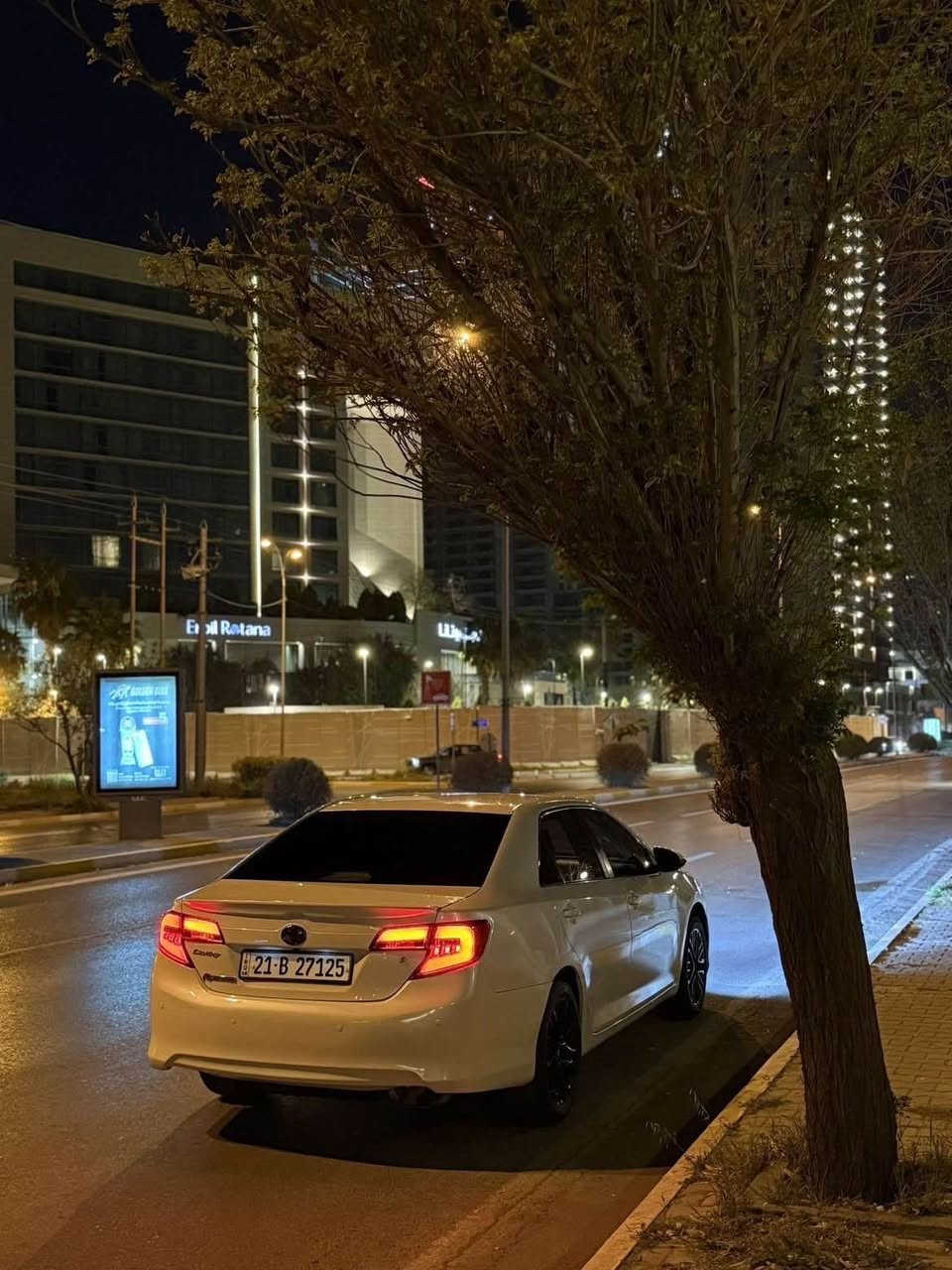 Toyota camry 2014
٣با رچه ی بیشی گوردراوه به با رچه ره ش به ده رزیش شا نسی نه یگرتیه  به شه رتی سؤ نه ری  سندوق و جی ره قه می سبوخه :بیشو بشت که بس 4تا یه ی نوی و جه دیدی له سه ره موسفات خلیچی  گیرو مه کینه به شه رتی ۱۰۰وه ستا ی 
*********** أربيل, العراق
