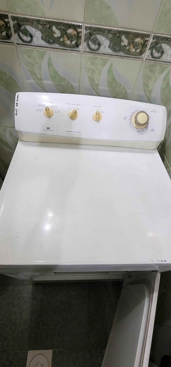 سلام عليكم
مجفف ملابس حراري امريكي
 ماركة White-Westinghouse
السعر 275 الف 
العنوان الشعب 
للاتصال *********** بغداد, العراق
