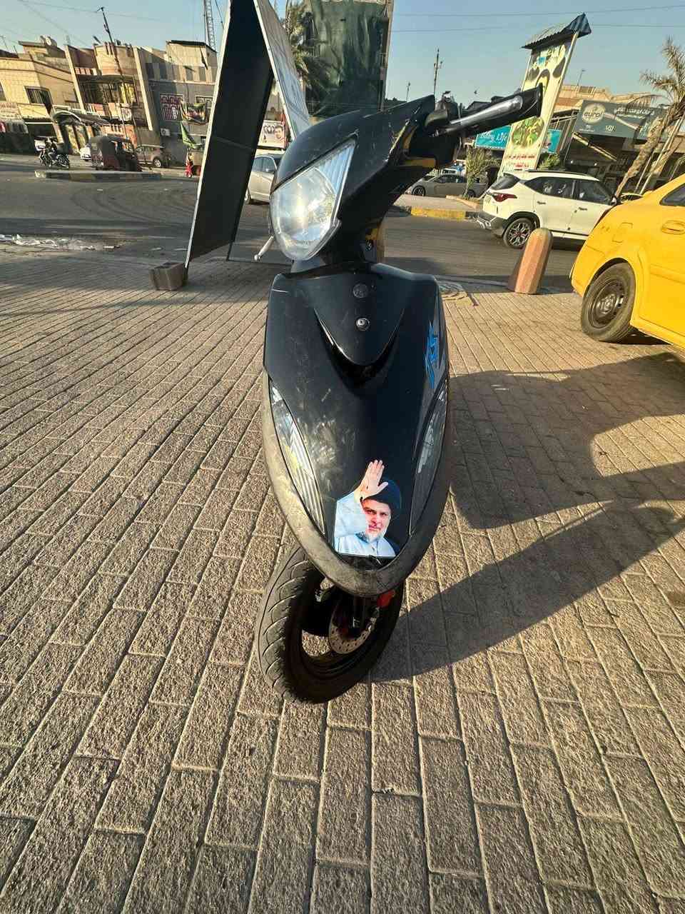 سلام عليكم ماكس عدله للبيع دراجه مكفوله كفاله عامه دراجه رمبه سعر 700وبيه مجال مكان بغداد رقم ***********
