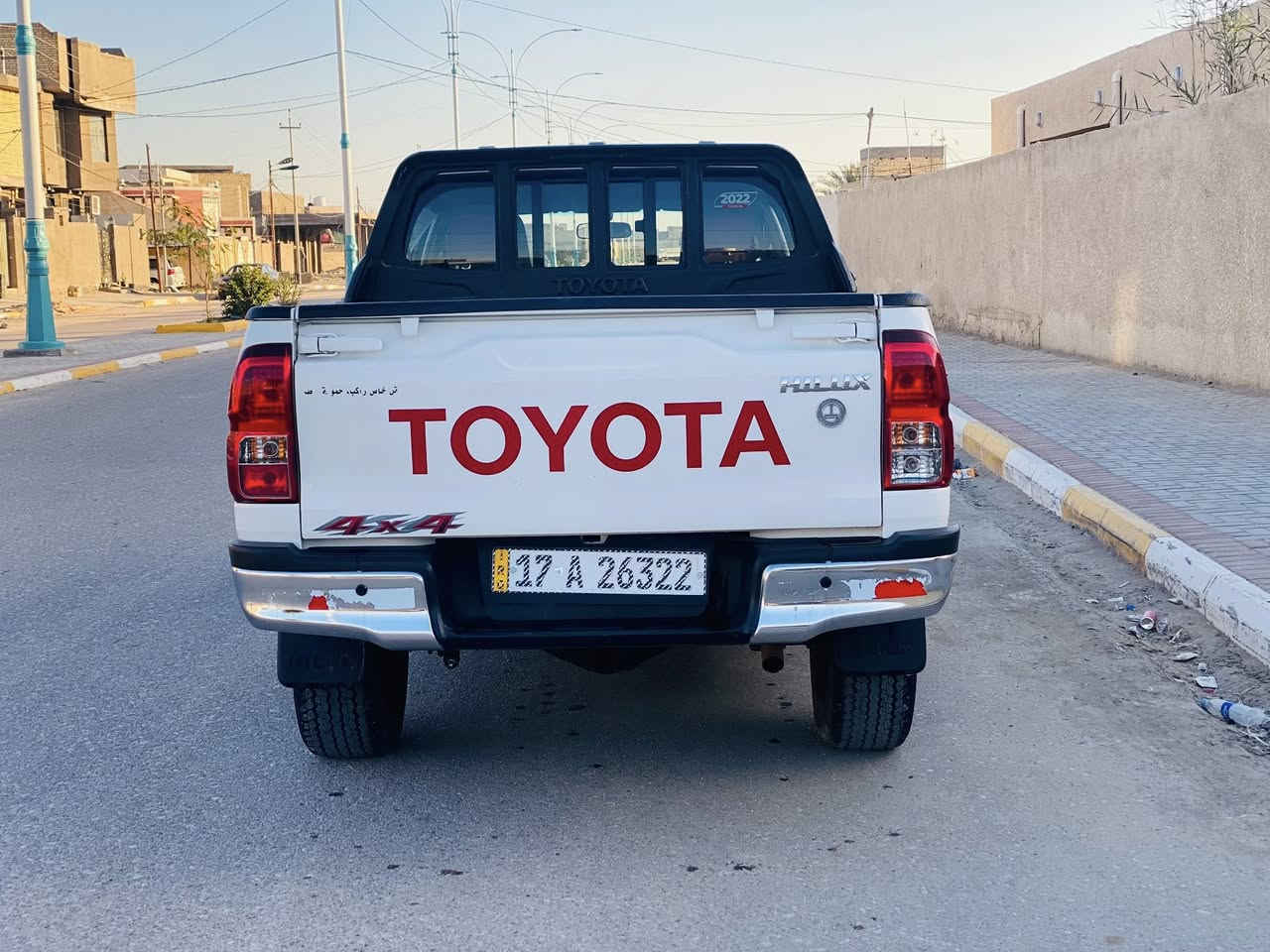 سلام عليكم للبيع بيكم تيوتا هايلوكس فورويل مديل 2022 بسمي مداور ثاني يوم رقم دولي مكفوله كفاله عامه من كلشي مكينه كير حداديه تبريد تخم تاير سياره جاهزه السعر 258 وبيه مجال المكان سماوه الاستفسار الرقم ***********✅
