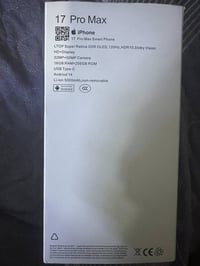 ايفون 17 كوبي ماستر مواصفاته علكارتونه معروف   07710310714  متواجد وات...