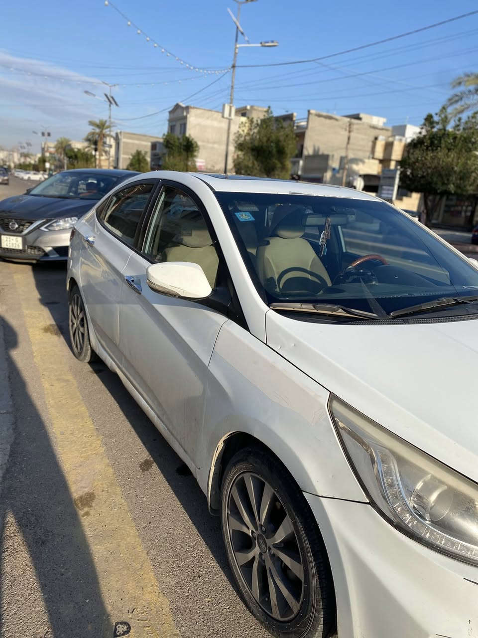 السلام عليكم 
اكسنت ٢٠١٥
ماشيه ٩٢
١٦٠٠محرك
اربع قطع صبغ 
كير محرك تبريد خير من الله 
سونار موجود خاص
الرقم :***********
السعر ١١٠
