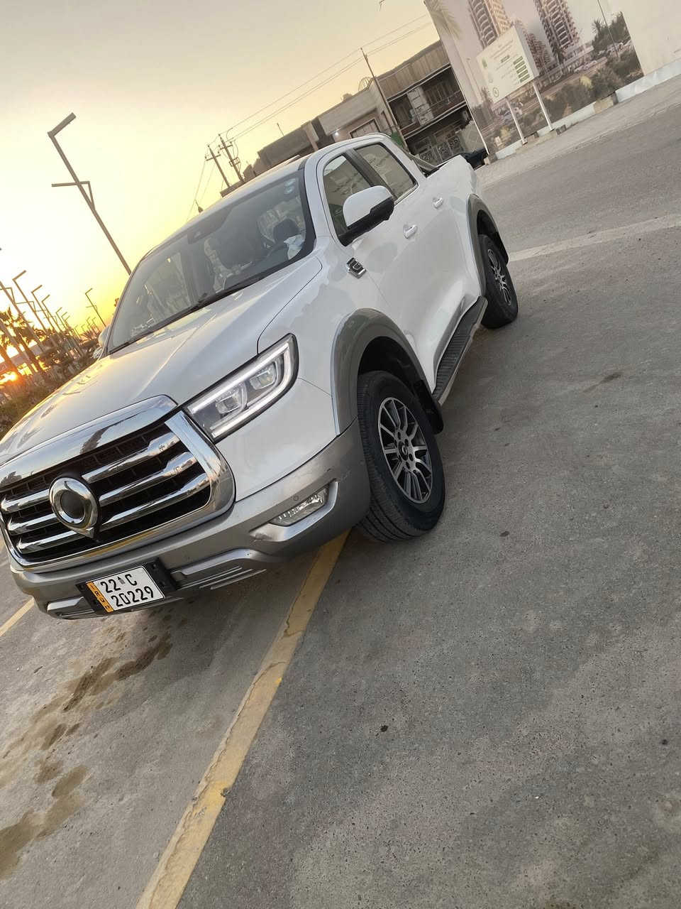 السلام عليك بيكب باور كاز للبيع موديل 2021للبيع اربيل بسمي الموصفات فول الفول كفاله عامه من الصبغ اوالتبديل جميع الصيانة داخل الشركة للبيع اومراوس السعر 168وبيه مجال بسيط للاستفسار ***********الغزاليه 
 ◦
