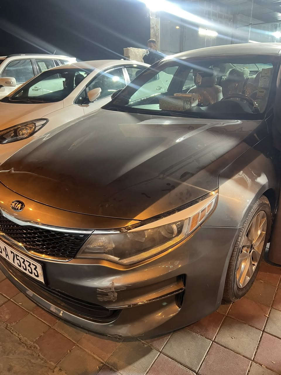 يالله اوبتما 2017 . وارد امريكي كلين بيها شخط خفيف بالباب . 2400 السياره. جديده احلى من الصور***********
