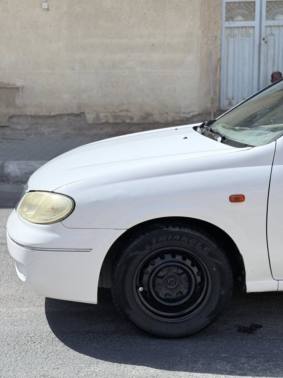 السلام عليكم
نيسان سني 2009 ياباني قبق ابيض
السياره بيهـا صبغ حافه البنيد كد اشبرين فقط 
رقم بابل بأسمي 
مكاني كربلاء الجمعية
السعر 105 وبيها مجال
للاستفسار
***********
***********
