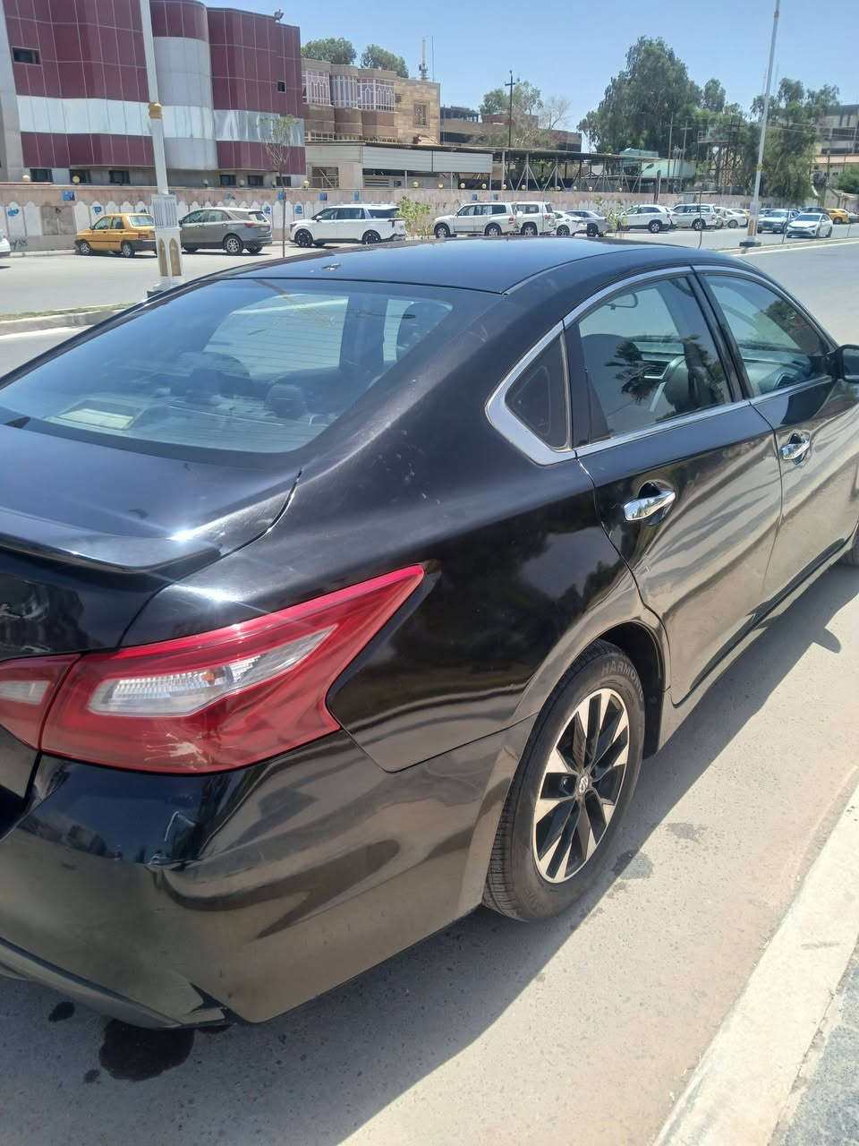 نيسان التيما موديل ١٨ السياره جاهزه رقم بصره الجديد سونار مرفق بلصور السعر ٩٦ وبيها مجال *********** بدون مراوس بيع فقط
