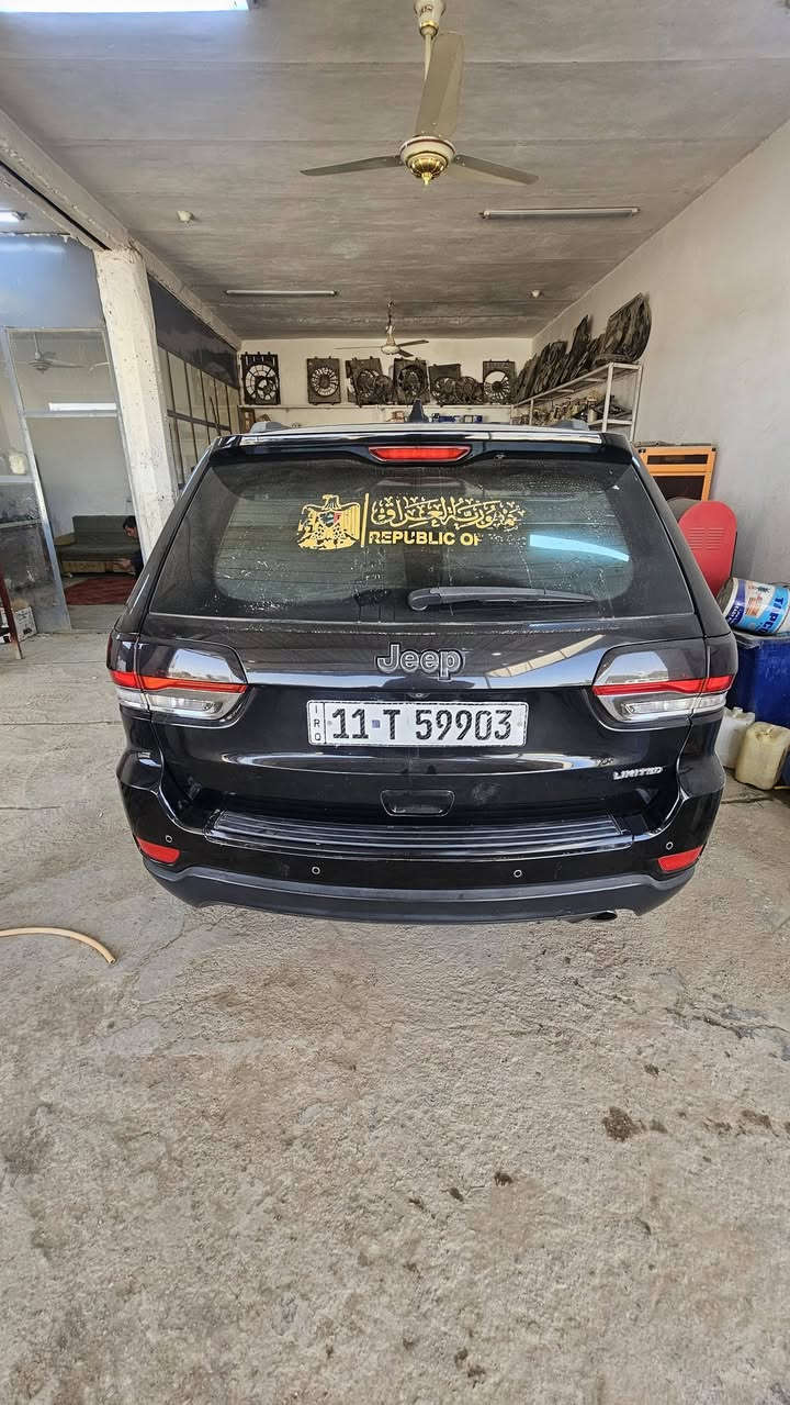 جيب كراند شيروكي لمتتد2017
رقم بغداد تحويل مباشر 
حجم المحرك : 6 سلندر 3600  
عداد المسافه : 78 الف mill
الضرر :  جاملغ وبنيد وصبغ حزام ارباك سترين 
المواصفات ..
بصمة تشغيل وابواب تشغيل عن بعد
مقاعد جلد كهرباء تدفئه - تدفئه ستيرن
نقاط عمياء - قياده اليه - صندوق كهرباء
مري قلاب - لايت عدسات زينون 
حساس خلفي - 
كير ومحرك بلادي مامفتوح 
مسويلها ادامة كامله بدون اي نقص 
السعر160 ورقه قابل لتفاوض 
***********
