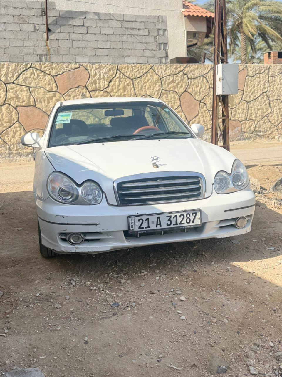 السلام عليكم سوناتا وفود 2002 رقم سليمانيه للبيع  المكان بغداد الدوره السعر 50 وبيها مجال ***********
