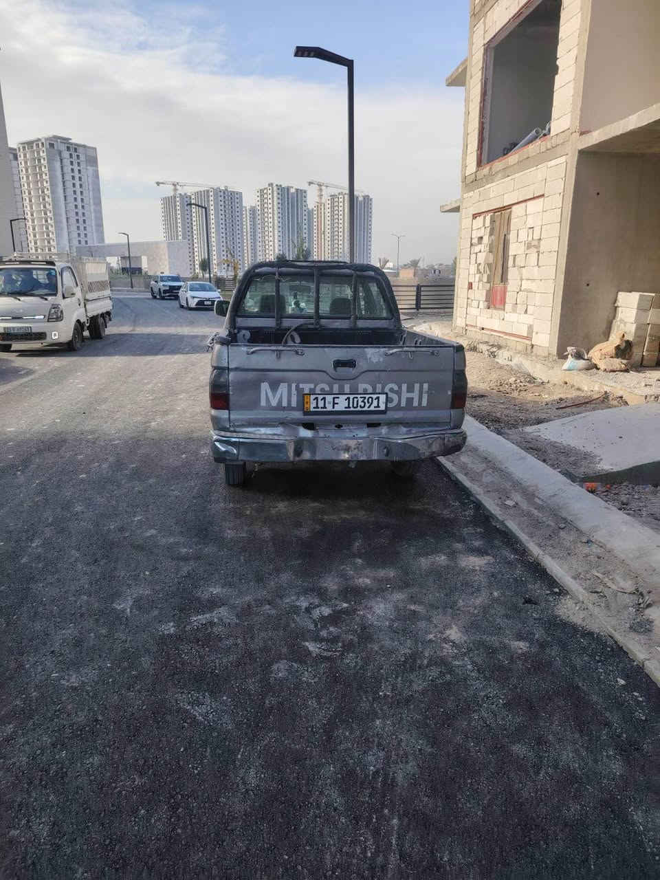 بيكب متسيبوشي 2008 محورة كاز للبيع بيها نواقص بسيطة مكانها حي الجهاد مجمع النسيم السكني  ارقامها انكليزي جديدة وسنوية بأسمي وتحويل ثاني إن شاء الله 
*********** بغداد, العراق
