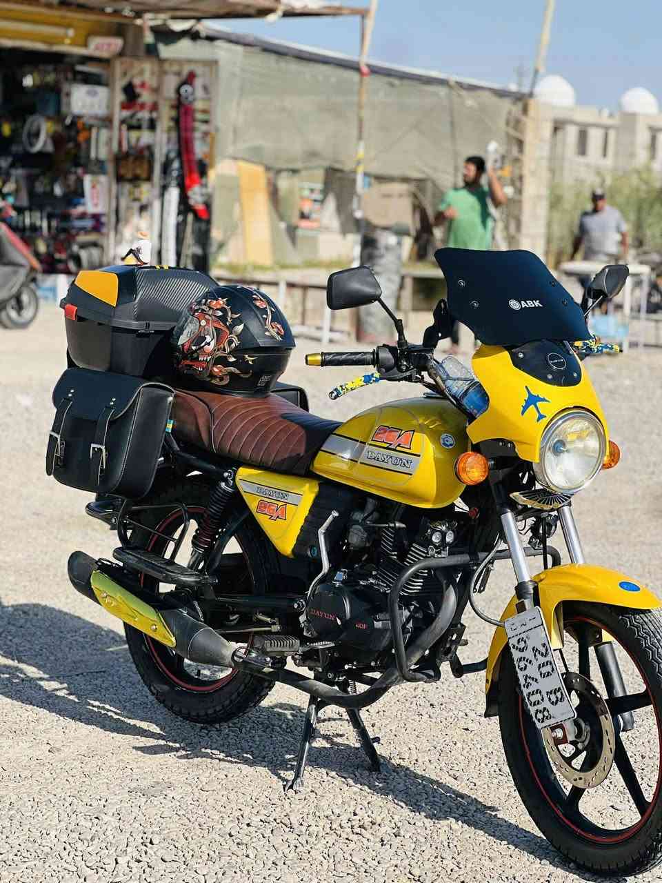 مكلف بنشر ❤️✅
اللهم صلي على محمد وعلى ال بيت محمد 

دراجة دايوان محرك 200 موديل 2023

من انظف الدراجات في محافظة ديالى مرقم رقم 

ديالى سنويه بأسمي دراجة مكفوله شغل وطلع اي 

نقص مابيهة تخم تاير جديد صدر جديد دراجة من 

البيت للمحل امانه الله ورسوله❤️ 

     2600ماعجبك السعر روح دور غيرها 😉🔥

رقمي ***********
