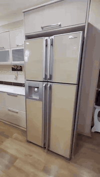 ثلاجه Hitachi الاصلي  سبب البيع سبب البيع تغيير ديكور المطبخ الثلاجه ا...