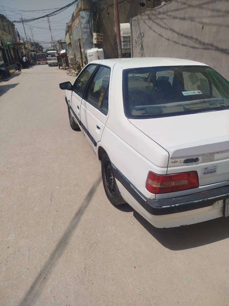 سلام عليكم للبيع بيجو 405مديل ٢٠١٢ سيارة رقم بغداد مشروع وطني سعره ٣٠ وبيه مجال للاستفسار ***********
