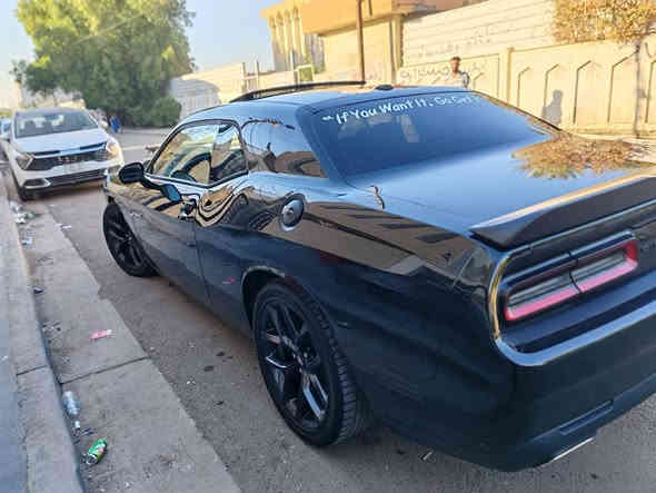 السلام عليكم
دودج جالنجر موديل 2023  
الفئة GT
السيارة فول مواصفات داخل ماروني جلد 
فتحة 
السيارة بيها قطعتين صبغ بنيد وجاملغ 
مكان السيارة بغداد حي الاعلام 
الرقم ***********
