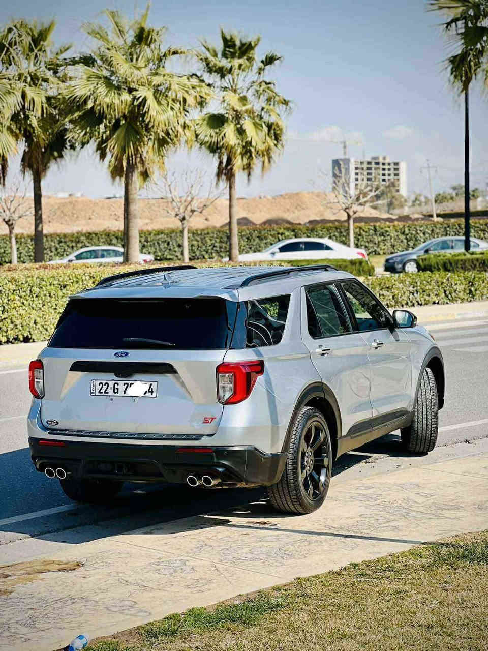 ‎عربي / كوردی
‎‏𝐅𝐨𝐫𝐝 𝐄𝐱𝐩𝐥𝐨𝐫𝐞𝐫 𝐒𝐓 
‎‏Model: 2020
‎‏Milage: 90000km
‎‏Engine: twinTurbo 3.0-Litter V6

السعر: 288$

‎مواسەفات
‎ئۆتۆ پارك 
‎شاشە ئەلکترۆن 
‎کوشن جلدکو
‎کوشن ساردوگەرم
‎کوشن مەساج 
‎کوشن کارەبا 
‎کوشن میمۆری
‎دەبل ئەکسل -  
‎ڕاداری کامل 
‎ئیمێرجنسی برێک
‎لایت لید
‎ویل 21
‎سوکان ھیتەر
‎برێک بەسمە 
‎دەرگا شەفت
‎کامێرا 360
‎سپۆرت
‎پەردەی بیلاد

‎:جەمەلەغی پشتةوي بۆیاغە بێ ناو بي  ئیرباگ
[[hidden information]]  
‎عربي:
‎‏Ford Explorer ST 4WD
‎الموديل2020 
‎العداد: 90000
‎حجم محرك: 6 سلندر توين توربو

‎المواصفات 
‎فور ويل 4WD - l- بصمة تشغيل - رادار كامل - صندوق شفت - كشنات جلد - كشنات ميموري - اوتو بارك - كاميرا 360 - حساس امامي و خلفي - كشنات تدفئة و تبريد 
‎کوشن مساج
شوێن هەولێر
  ڤایبر،واتساپ *********** أربيل, العراق
