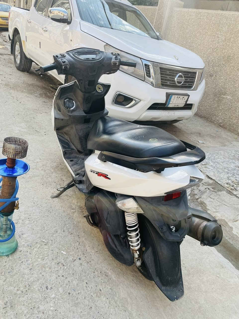 السلام عليكم
دراجه GTRموديل 2012الدرجه مكينه مال رمبه مكينه بلجيس دراجه سعر 1100 
بغداد الامين الثانيه📍
***********
