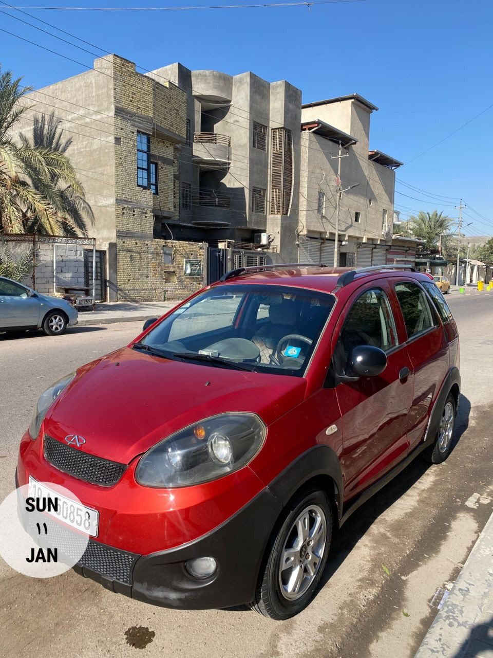 السلام عليكم
شيري X1
موديل 2014
سيارة جاهزة
كير محرك
حدادية
تبريد 
سيارة جديده
رقم دولي
 مكاني بصرة
***********
