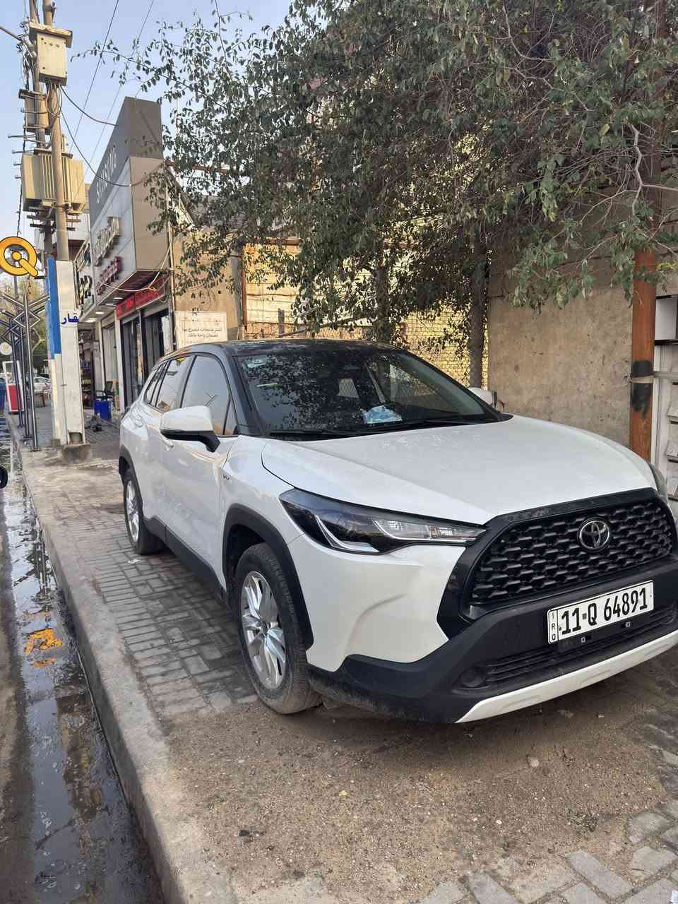 كورلا كروز ٢٠٢٤ هايبرد وارد الصين ابيض صدفي مطلوبة للمصرف  مقترض وكفيل نفس البيت موظفين ثنينهم  السياره فول مواصفات 
-سلايت روف 
-رادار امامي 
-كار بلي 
-٣ انظمة قيادة
-قاريء الطريق 
-تحديد مسار 
-اشاير بلمري 
- فول بصمة ابواب وتشغيل 
-توقف ذاتي 
-تحديد سرعة تفاعليه 
-اوتو هولد 
-سايد بريك كهربائي دكمة 
السيارة  رقم بغداد مكفوله كفاله  عامه  
السياره  جديده  جدآ 
مكان السياره البصرة المعقل 
للتواصل ***********
