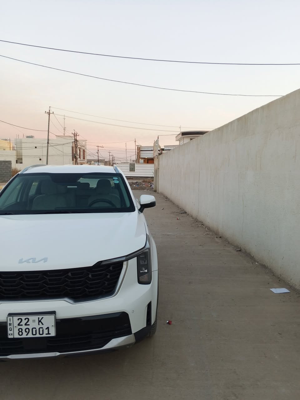 سلام عليكم
للبيع 
كيا سورنتو موديل 2024 خليجي 
رقم اربيل بسمي
ستة سلندر 
نص فول 
بصمة
كشنات كهرباء 
صندوك كهرباء
مري شفط 
اوتو هولف 
اريل انفكيشن 
تلث قطع تبريد 
كير ماوس
حساسات 

السعر 330 وبيهة مجال 
مكان السيارة الانبار الحبانية
الإستفسار ***********
***********

مكفولة من الصبغ فقط بارد بسيط بل جنطه كما موضحه في الصوره
