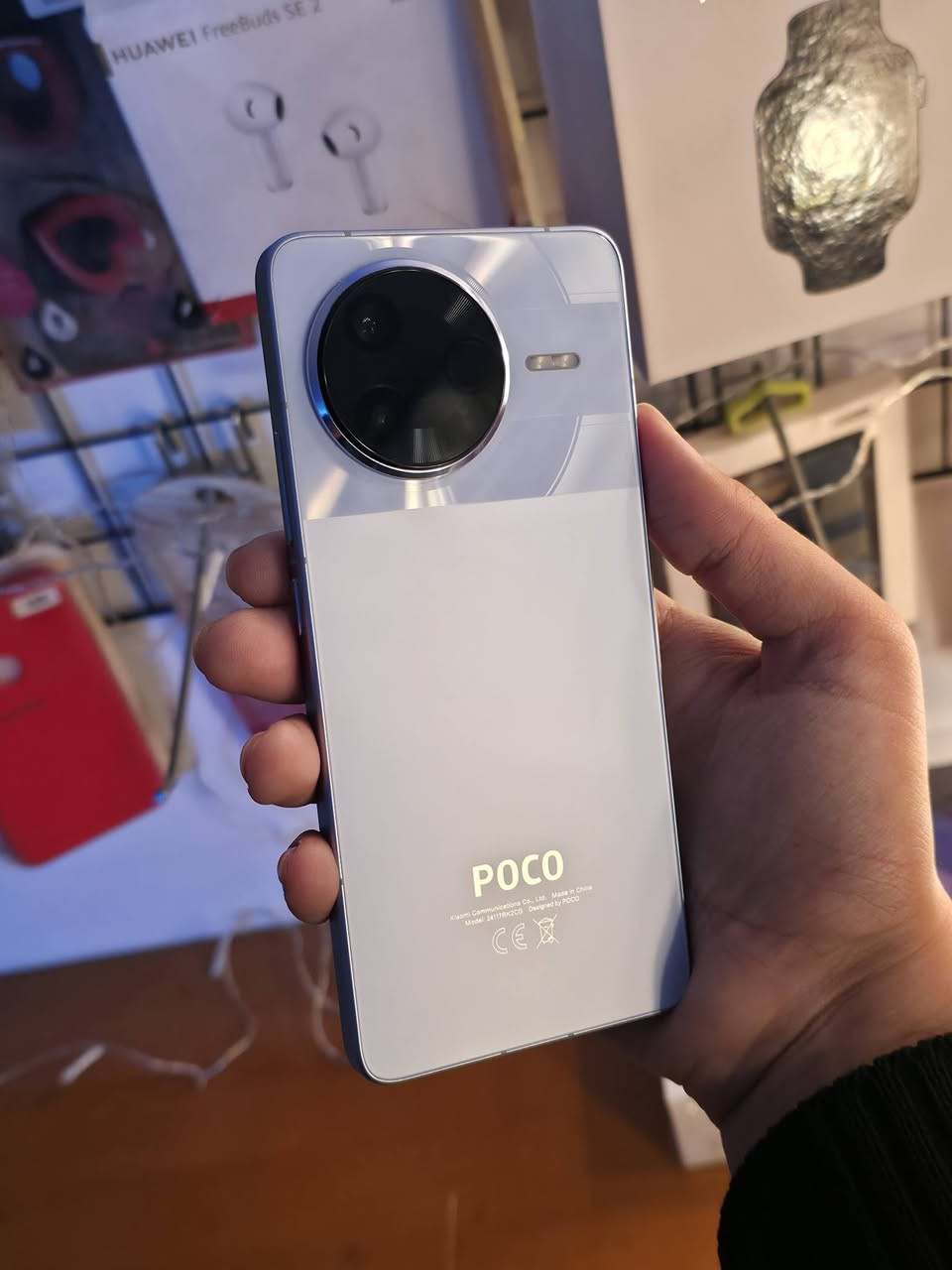 بوكو f7 برو للبيع
ذاكرة 512 +16
رام     12+12

معالج سناب دراغون 8gen 3

شحن 90w 

كامل ملحقات 
باكيته شاحنه كيبل كفر اصلي لزكه شاشه 

جهاز بحاله الجديد مكفول من كلشي 
بطارية 100%

السعر 575 الف

يوجد توصيل لجميع محافظات العراق
 للحجز راسل الصفحة
 واتساب ***********

الاجهزه المتوفره حاليا داخل الصفحه https://t.me/mohamd_phone

#مستخدم #توصيل_لكل_العراق #العراق #بوكو #للبيع
