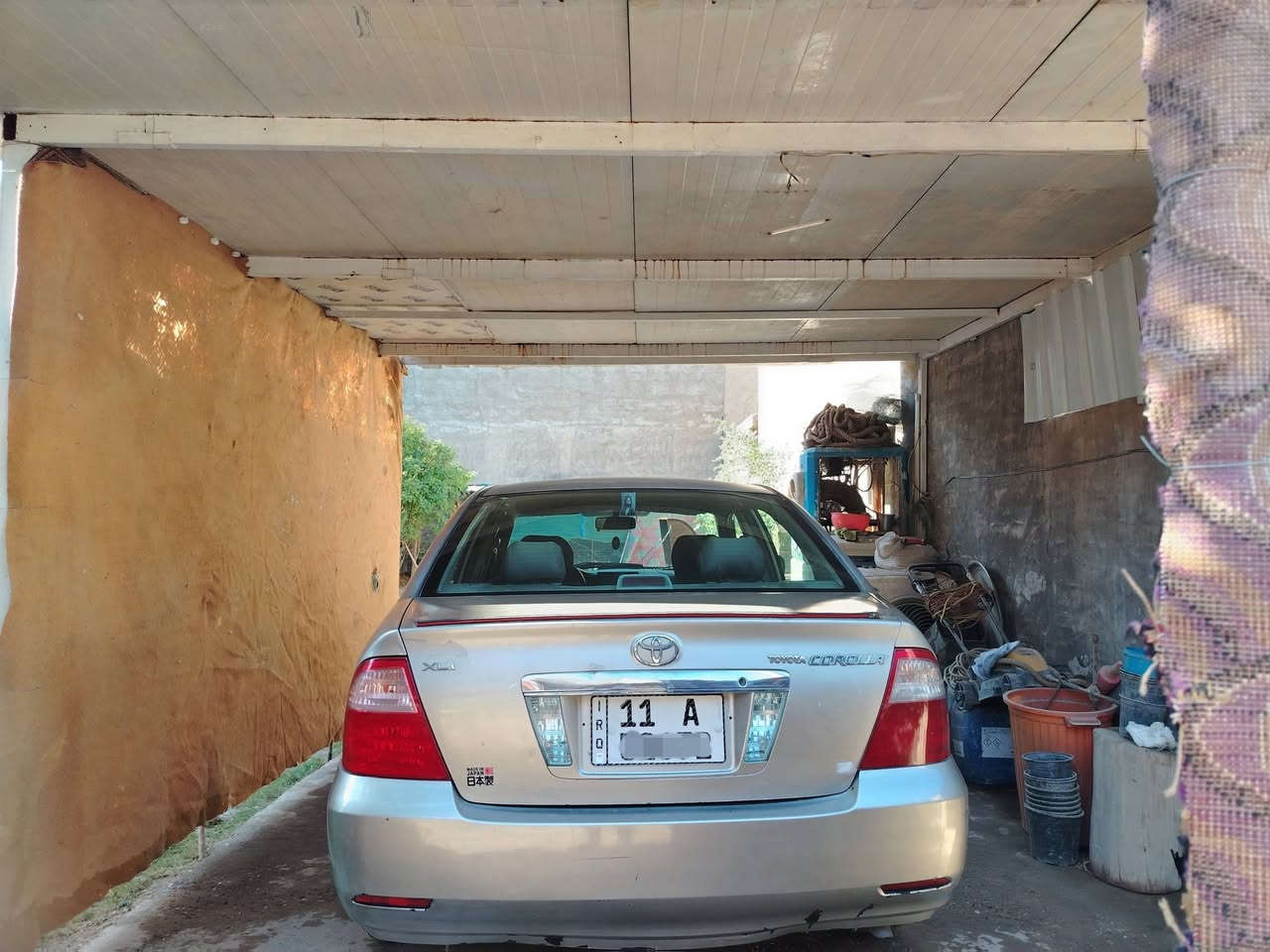 كورلا تويوتا بيكاتشو ٢٠٠٥ بغداد انكليزي مكينه ١٦٠٠ بدون حادث سياره بلاديه مكينه كير حداديه تبريد كهربائيات كله جديد وضع الشركه تخم تاير وباتري جدد السعر ٨٣ وبيه مجال لشراي مكان اسياره بغداد للاستفسار/***********
