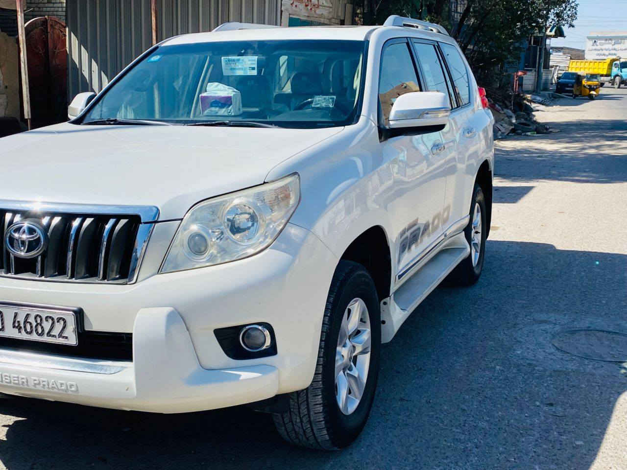 السلام عليكم
برادو 2012 كويتي فول مواصفات 1/1

رقم بغداد دولي بسمي السياره مكفولة 

كفاله عامه من كلشي محرك كير مكفول

ماشيه 170 الف 

مكان السياره بغداد 

***********

بيع فقط 

السعر 290 وبيه مجال
