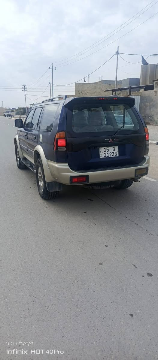 *للبيع ميتسوبيشي موديل 2000*

*المواصفات:*
- موديل: 2000
- رقم: انبار دولي
- مشروع وطني
- سنوية حتى: 2029
- مشتري من راعيها الأصلي، تحويل مباشر
- كير أوتو، فور ويل
- محرك V6، 2500 شرط النظافة 💯
- مكفوله من أي عيب شرعي 
- تخم تاير جديد
- حدادية نظيفة
- دواخل كلها شركة
- كهربائيات كلها شغالة
- تبريد، تدفئة شغال

*المكان:* واسط، الصويرة

*السعر:* 63  وبيها مجال

*للاستفسار:* ***********
