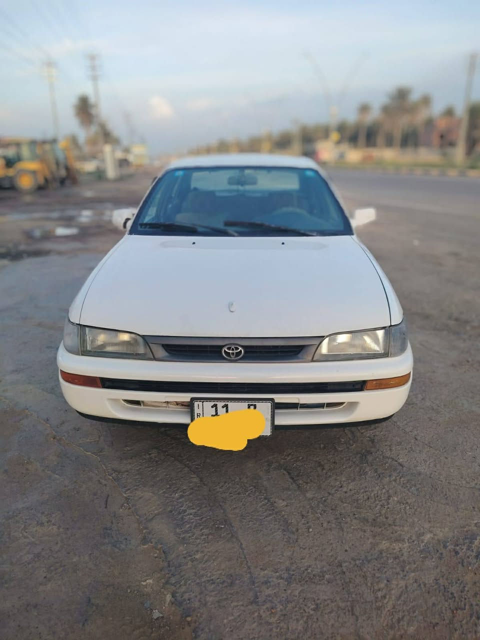 السلام عليكم سياره كورلا للبيع موديل ١٩٩٤ رقم بغداد دولي سنويته نهاية ٢٠٢٧ مكينه وكير مكفول خير من آلله تبريد كامل بس مايشتغل دشبول يسره بلاد شادلها وتدفئه بيه مكانات صبغ بالجامرلغ الخلفي والباب الخلفي وصبغتهن وضربتها كلها كلير والقماره بلاد كهربائيات كلها شغاله السعر ٥٤ ورقه المكان ديالى الرقم ***********
