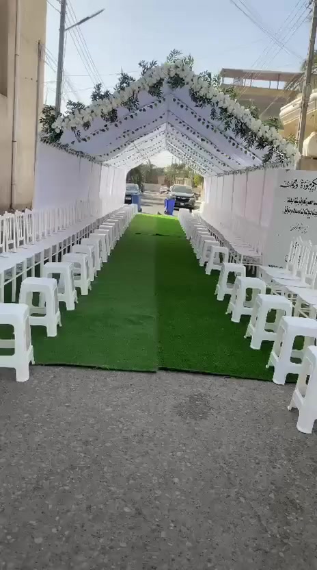 "فخامة الضيافة تبدأ من المكان. نوفر لكم أرقى الچوادر المجهزة بأحدث الديكورات لتناسب ذوقكم الرفيع للاستفسار او الاتصال واساب ***********
