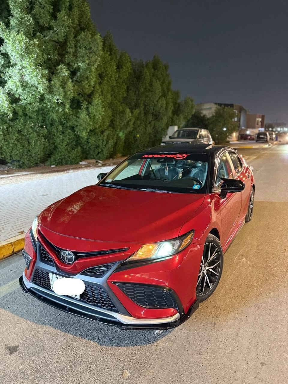 تويوتا كامري 2023 +SE   (وارد امريكي)AWD

: العداد:35  الف ميل   مواصفات : كشنات جلد فتحه سقف 

 ، كشنات كهرب ، تدفئة بالكشنات 

و هيتر بالسترين ،تحديد مسار كروز سرعة 

، شيفتات بالستيرن ، رادار امامي خلفي و نقط عمياء  

وضعيات قيادة حساسات ، بصمة تشغيل عن بعد 

السيارة بدون دواخل بدون ايرباك قطعه وحده صبغ 

تعديل بارد بالجاملغ  الخلفي 

السيارة رقم بغداد 

السعر : 228 وبيها مجال شي بسيط بغداد حي الاساتذا 

 للتواصل: ***********
