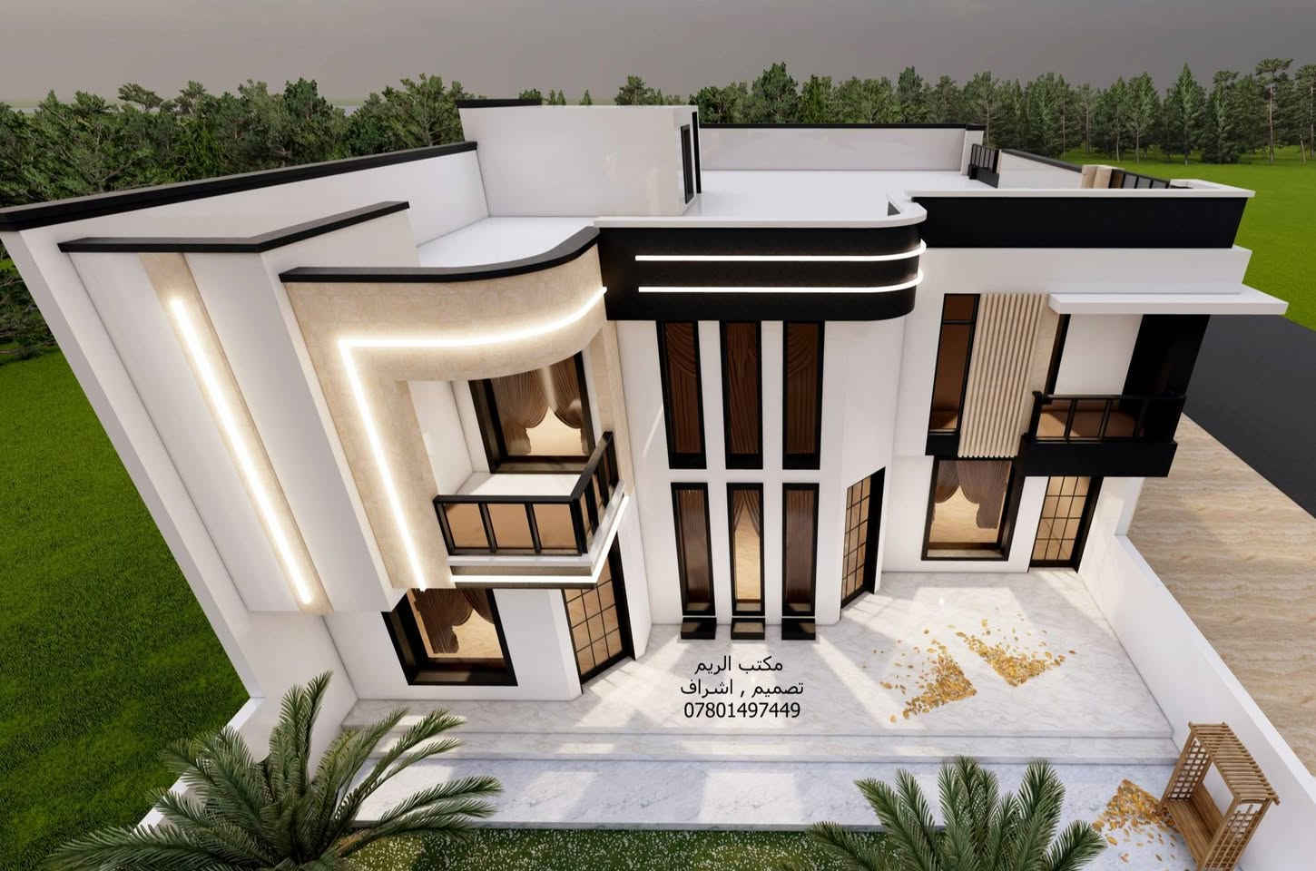 السلام عليكم
تصميمي لواجهة دار سكني في محافظة المثنى
مكتب الريم /تصميم ،اشراف
العنوان السماوة الغربي قرب حسينية ال غريب بالفرع مقابل مذخر الثقة
اوقات الدوام من ٤ والنصف مساء إلى ٨ ونصف ليلا
للإستفسار الاتصال على الرقم *********** //***********
