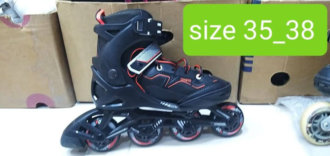 السلام عليكم
اسكيتات 

باله أصلي 

يوجد توصيل  كل صوره بيه حجم السكيت 

الاتصال ***********
