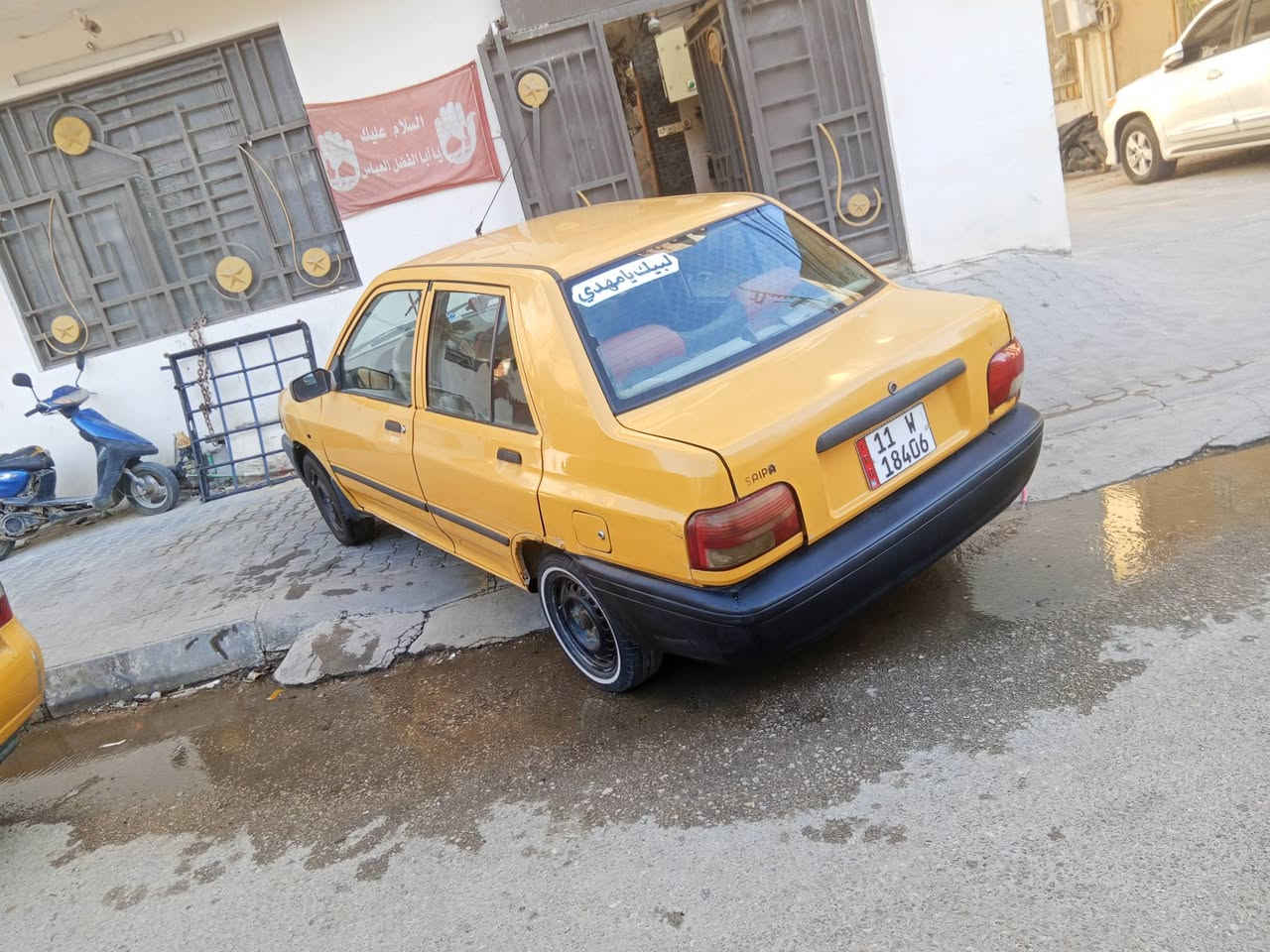 سايبه للبيع مستعجل على بيعته بغداد مشروع وطني بسمي بصفر هيئه او غرامات مداور شوكت متريد للاتصال ***********
