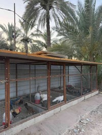 طول ٦م • مقسم ٣ خانات • حديد ثقيل