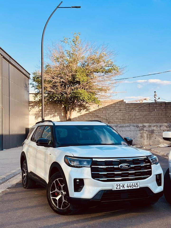 ⚜️FORD EXPLORER ST-line 4WD 2025⚜️
💠حالة السيارة ⬅️ صبغ ثلاث قطع

💠الموديل 💢2025💢

💠المحرك 💢٤ سلندر ٢.٣ Turbo

💠القوة الحصانية 💢٤٠٠ حصان💢🐎

💠المسافة المقطوعة 💢6,000💢 كم

💠اللوحة 💢رقم سليمانية💢

💠المواصفات:

▪️كراسي مساج (Massage)

▪️بانوراما (Panorama)

▪️عداد إلكتروني (Digital Cluster)

▪️شاشة كبيرة

▪️كراسي تدفئة وتبريد

▪️تدفئة مقود (Steering Heater)

▪️خزن كراسي (Memory Seat)

▪️رادار أمامي وخلفي

▪️مرايا كهربائية ورادار

▪️إشارات مرايا وهيتير

▪️كراسي VIP

▪️كراسي جلد

▪️أوتو هولد (Auto Hold)

▪️أوتو ستارت (Auto Start)

▪️كاميرا ٣٦٠ درجة

▪️حساسات أمامية وخلفية

▪️سيستم كزوز سبورت (Sport Exhaust)

▪️بصمة وتشغيل عن بعد

▪️١٢ سماعة Bang & Olufsen

▪️سبع وضعيات قيادة (Driving Modes)

▪️ليد أبواب وأرضية

▪️مقود كهربائي

▪️كراسي كهربائية

▪️صندوق كهربائي

▪️إشارات مرايا

▪️كير فوليوم (Gear Volume)

▪️ستائر بلادية

  سعر.    ٢٨٥$

‏🔹 VIN: 1FMUK8KH9SGA18919

‎📞0770 156 4246📞                   ⬅️ رقم الموبايل
