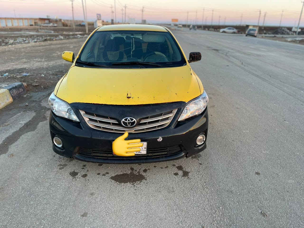 من رخصت الدمن
كرله رقم بغداد هيه وقرامات صفر طخه باراس الجاملق اليمين وضربه بصندوك كير ومحمرك كصه جديد مال مديل حديث 

مديل السياره 2010 يعوزه تخم تاير ونوقص خفيه اتواصل معه صاحب اشرعي ***********مكان السياره ربيعه ومتوجد بل موصل وتحياتي للجميع $&
