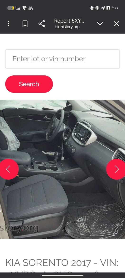 سلام عليكم/ كيا سونورتو/ موديل 2017 /مكينه اربعه سلندر السياره ماشيه/ 72الف/ تخم تاير /وارد امريكي/السعر 138/جديد مكان السياره بغداد الرصافه الرقم *********** /صور الحادث مرفقه بالمنشور
