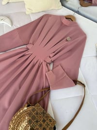 فستان رمضاني • دابل تركي • مقاسات ٣٨-٤٨