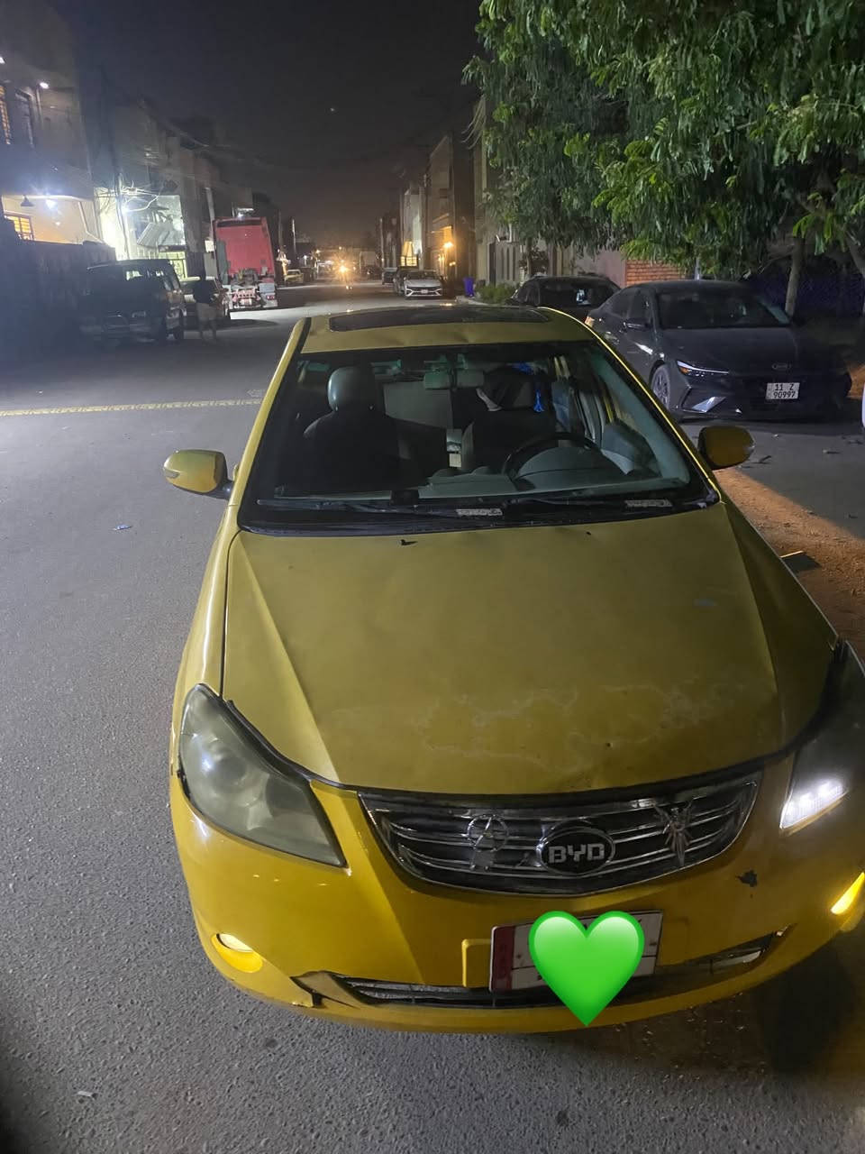 سلام عليكم سيارة BYD
للبيع بي وأيد جي 3موديل 13مابيه لا صبغ ولا حادث تبريد الحمدلله صدر كله جديد امامي خلفي بيه جراد بلادي سياره بغداد وبسمي وتحويل ثاني يوم السعر 50وبيه مجال شي بصيط ***********بس وتساب
