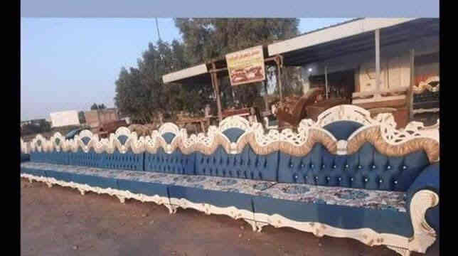 يقدم لكم معمل ومعرض بركات الرسول احدث موديلات وانسب لأسعار شغل تزكام درجة اولى بلوك اسود  لوح روسي بدون تشريح سفنج مميز ضمان العمل 5سنوات ويوجد خصم إلى اصحاب المعارض والجمله  العنوان المحاويل البدع مقابل لاستداره الجديد اللاستفسار ع رقم ***********او ع خاص يوجد كادر لخذ القياسات شرط التسليم قبل الموعد مع هديه كوشات وطابوريه
