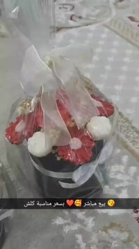 بوكس ورد • شموع معطرة • باقي ٣ قطع