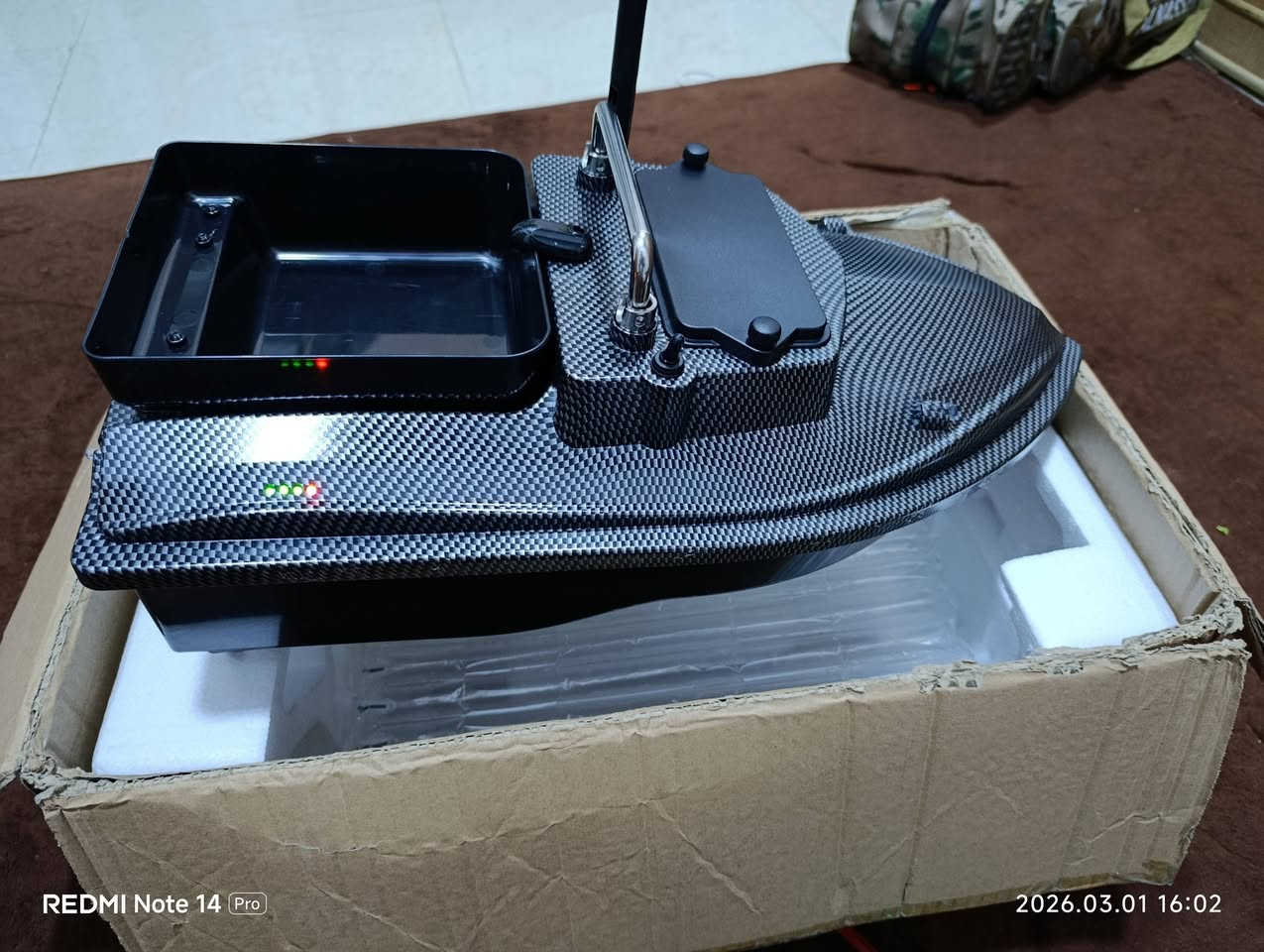 بلم رمي الطعم جي بي اس مسافة ٥٠٠ متر
السعر ١٢٥


**إذا كنت صاحب هذا الإعلان وتريد حذفه لأي سبب، رجاءا أرسل رسالة إلى الدعم الفني**