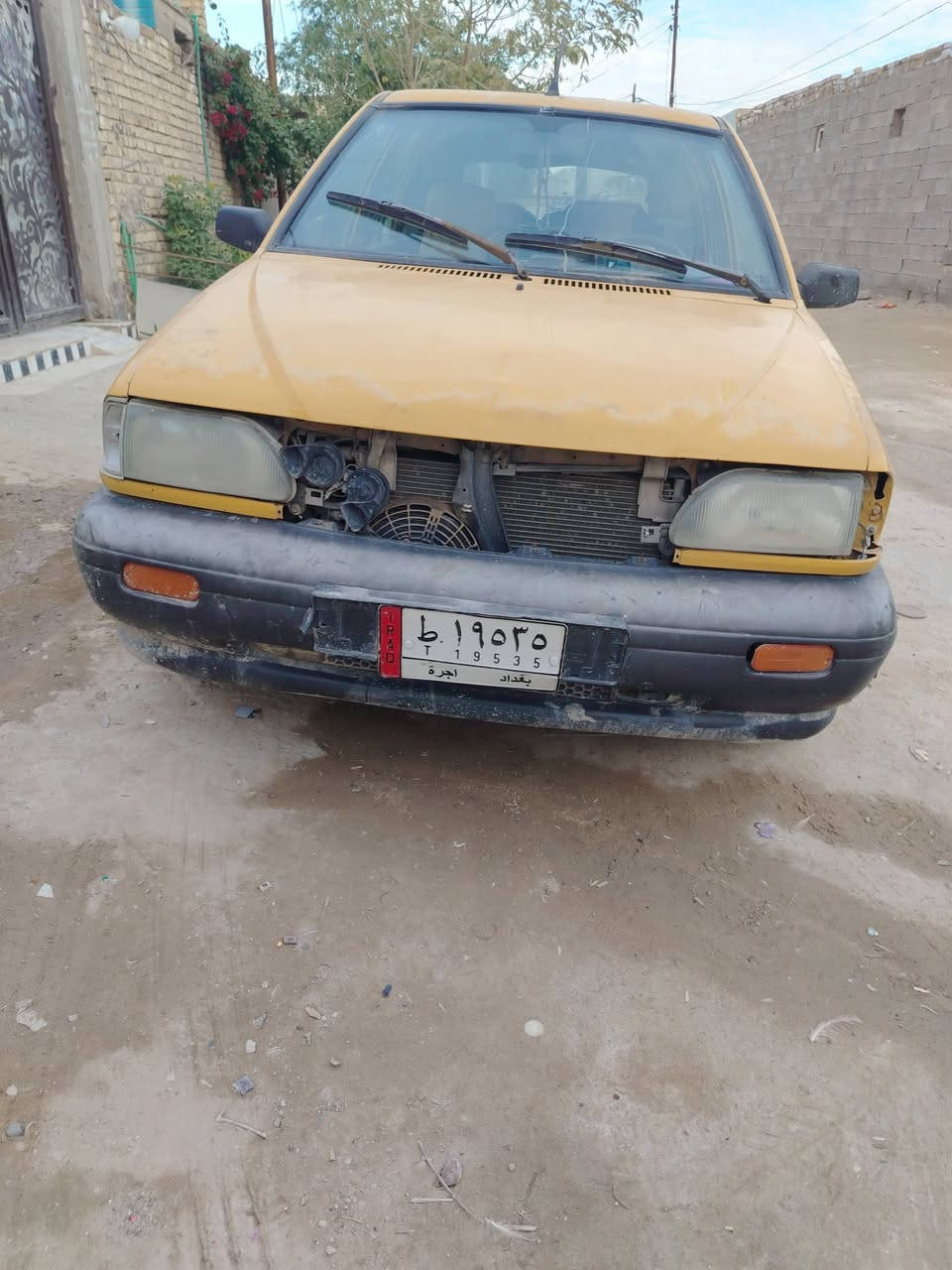 سايبه جلاق للبيع سعرهه مليونين 
مديل ١١ كوم حديد ***********
مكانهه نجف،
